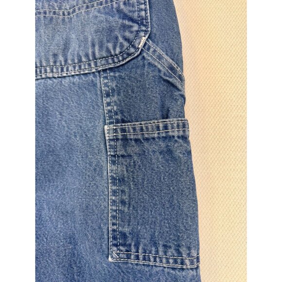 Carhartt Mens Dungaree Fit Jeans Size 40x34 Blue Denim Cotton - Picture 11 of 11